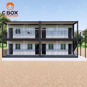 Cbox - Apartamento Prefabricado Ecológico, Hotel Modular de 2 Pisos, Villa de Panel Sándwich, Casa Contenedor Desmontable - Product Image 1