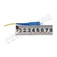 Conector SC Cable de conexión de fibra óptica de modo único SC/PC Cables de puente de fibra óptica
