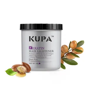 Kupa Private Label Professional Hair Color Use Blue Bleaching Powder Blonder Hair Dye Lightener Powder Bleach