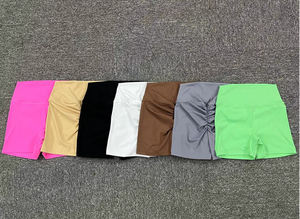 SHINBENE Femmes Entraînement Scrunch Shorts Pêche Butt Lifting Taille Haute Anti <span class=keywords><strong>Cellulite</strong></span> Texturé Sexy Booty Hot Pants - Product Image 6