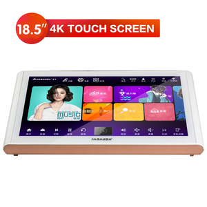 เครื่องเล่น KTV ชุดเครื่องคาราโอเกะ HD 18.5 4TB,เครื่องเล่นคาราโอเกะแบบพกพาเครื่องร้องเพลง - Product Image 2