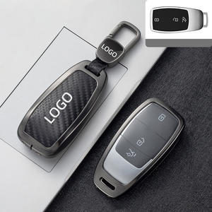 Couvercle de porte-clés DM compatible avec le protecteur de porte-clés en fibre de verre véritable <span class=keywords><strong>Mercedes</strong></span> Benz convient à la coque de boîtier de porte-clés de classe BenzClass G - Product Image 3