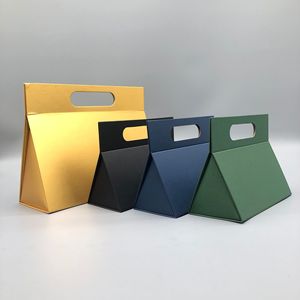 Shengcan - Bolsas de Cartón Triangulares Plegables Magnéticas para Regalos, Cajas de Papel al por Mayor - Product Image 2