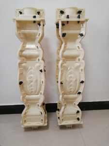 Molde de pasamanos de hormigón decorativo de estilo europeo, moldes de inyección de plástico ABS para balaustres y barandillas prefabricados - Product Image 2