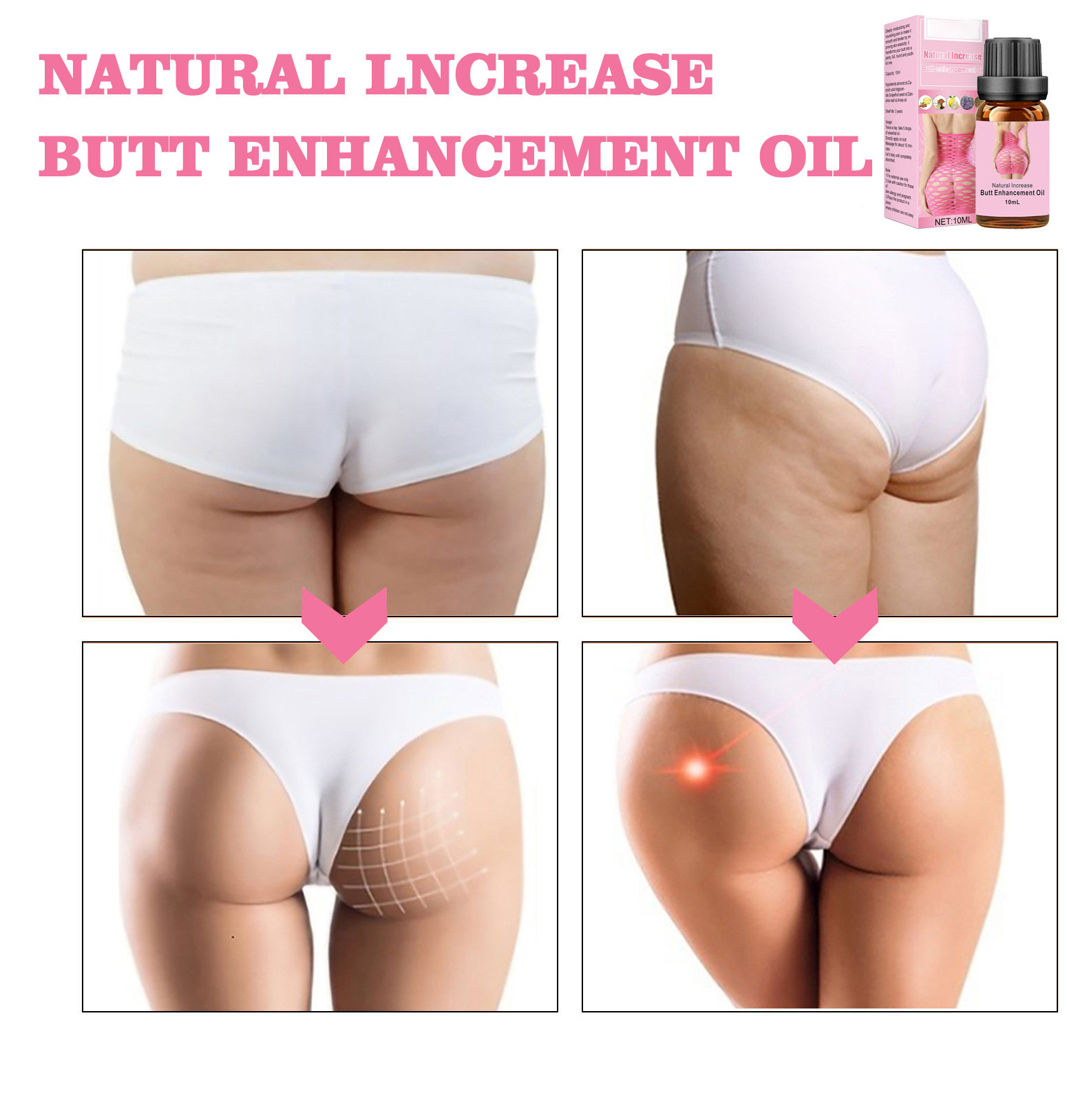 10ml butt enhancement cream buttocks lifting smoothing line tightening hip lift up cream hips and butt enhancing oil