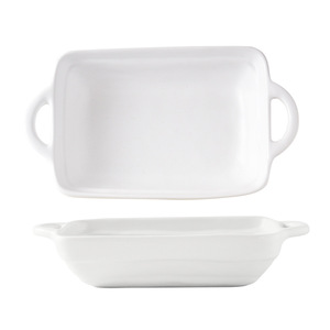 Vajilla personalizada para <span class=keywords><strong>restaurante</strong></span> de Hotel, platos de <span class=keywords><strong>tapas</strong></span>, plato de cerámica para hornear en <span class=keywords><strong>restaurante</strong></span>, plato de vajilla de cerámica, utensilios para hornear de porcelana negra - Product Image 1