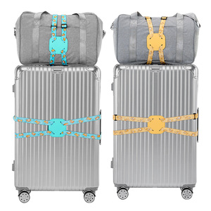 <b>Elastic</b> Luggage Strap Nylon Travel Bag Carrier Cross <b>Belt</b> For Suitcase Packing - Product Image 2
