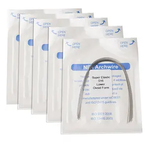 2022 Hot Sale Dental Orthodontic Super Elastic Niti Arch Wires With Best Price