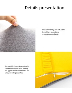 Mới nóng bán dệt kim có thể tháo rời có thể giặt tùy chỉnh hình Quả lê Bộ nhớ bọt mông văn phòng Ghế tựa lưng Đệm - Product Image 4