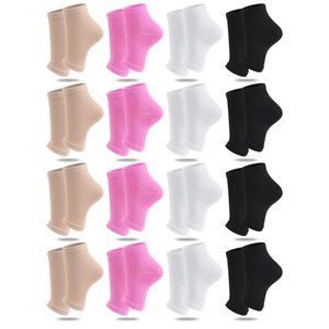 Women <b>Knitted</b> Ankle <b>Socks</b> Solid Color Low Cut Crew Cotton Breathable Casual Daily Wear - Product Image 1