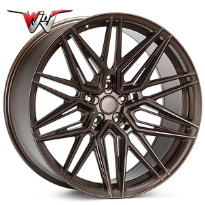 Cerchi in Lega Forgiati 5x100 da 24 Pollici a Doppio Razzo per Auto, Adatti per Jaguar F-TYPE F-PACE XF XE Peugeot 308 2008 <span class=keywords><strong>3008</strong></span> 5008 - Product Image 4