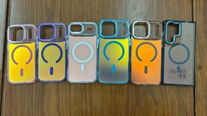 เคสโทรศัพท์แม่เหล็กไฟฟ้าสำหรับ iPhone 17 <span class=keywords><strong>Air</strong></span> 16 PRO <span class=keywords><strong>MAX</strong></span> 14กรอบเลนส์เคลือบอิเล็คโทรเพลทเงาสดใส - Product Image 5