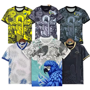 Camiseta de Fútbol Retro de Brasil al por Mayor, Camiseta de Fútbol de Brasil con Calidad Tailandesa, Camiseta de Fútbol - Product Image 1