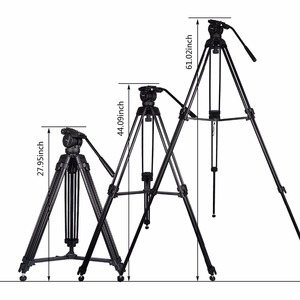 2018 Leadwin New Product VT-2500 Professional Dslr Camera And Video Tripod Stand For Dslr Camera And Phone - Product Image 4