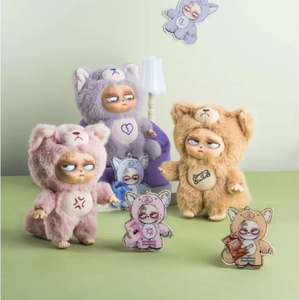 Sleepless Grupipi Insomnia Out of Control Baby Vinyl Plush Blind Box Juego de moda Personaje Colgante Chica Regalo de cumpleaños Adornos - Product Image 3