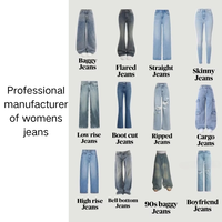 Jeans évasés taille haute extensibles et rehausseurs de fesses pour femmes grandes tailles – Vente en gros de haute qualité