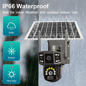 กล้องพลังงานแสงอาทิตย์ V380 6MP HD กลางแจ้งสีเต็มรูปแบบไร้สาย<span class=keywords><strong>3</strong></span>เลนส์กล้องรักษาความปลอดภัยเครือข่าย Wi-Fi กล้องวงจรปิด - Product Image 6