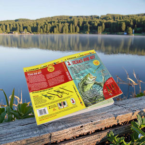 Sacs de leurre de pêche en plastique à impression personnalisée Pack Sac à fermeture éclair en plastique réutilisable pour leurre de pêche en plastique souple - Product Image 1