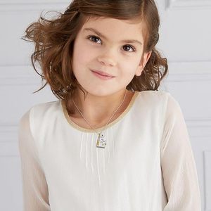 Nuevo nombre personalizado medallón hija libro Mini mensaje 26 letra inicial mi pequeña estrella libro colgante collar para regalo de hija - Product Image 4