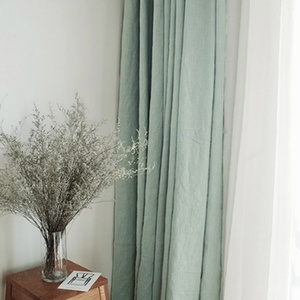 Customizable Luxury <b>Curtain</b> for the Living Room 100% Linen <b>Curtains</b> Fabric Shower <b>Curtains</b> Custom Color and Size Wholesale Woven - Product Image 1