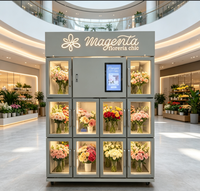 Distributeur Automatique de Fleurs Personnalisable pour la Conservation de la Fraîcheur – Distributeur Automatique de Fleurs Entièrement Automatique 24h/24 de Haute Qualité en Libre-Service
