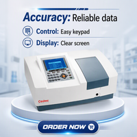 High Performance Scanning Visible Spectrophotometer 320-1100nm Spectral Bandwidth 1.8nm for Water Quality Testing