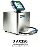 Imprimante jet d'encre reconditionnée D AX350i pour l'impression industrielle, machine de codage continu