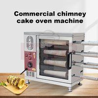 Hongaarse Kurtos Kalacs Schoorsteen Cake Oven/Grill Roll Oven Wafel Maker Machine