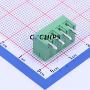 OQ0432510000G Wire-to-Board Pin Header Bent Lead Through Hole,P=3.81mm Connector 1x4P 3.81mm Right Angle Insert 4P - Product Image 2