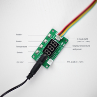 Module de découpe/gravure laser professionnel continu 450 nm 20 W, lumière bleue avec modulation TTL/PWM pour kit de bricolage CNC