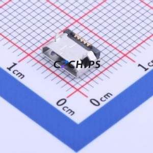 U-F-M5DW-W-1 USB Connector SMD Connector ( Connector Type: Micro-B )( Protocol Standard: USB 2.0 )( Gender: Female ) - Product Image 1