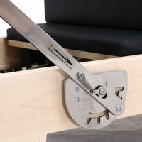 Pilates Reformer professionnel en bois d'érable compact pour studio commercial