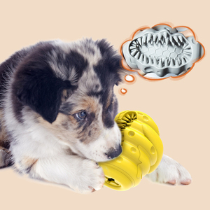 Giocattoli per animali domestici vecchi giocattoli da masticare che perdono palla di cibo resistente ai morsi cane cigolano zampe d'orso giocattoli da masticare per animali domestici - Product Image 6