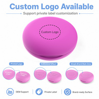 Boîte de rangement magnétique OEM pour aligneurs dentaires, personnalisable avec logo, en PC et silicone, conteneur orthodontique, fourniture directe usine