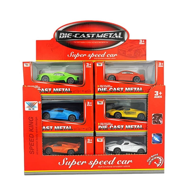 Hot Sale Mini Alloy Car Model Small Metal Vehicle 1/50 Pull Back DieCast Model Toy Car Diecast Toy Set for Kids Age 3+