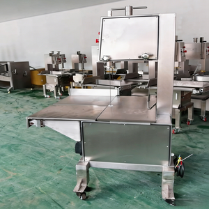 Stainless Steel Push Pull <b>Saw</b> Meat Cutter For <b>Bone</b> And Frozen Meat Processing With Adjustable Thickness - Product Image 4