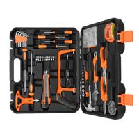 Kit d'outils de réparation de moto portable en acier au carbone avec boîte de rangement pour clés hexagonales, ensemble d'outils à main OEM pour atelier à domicile