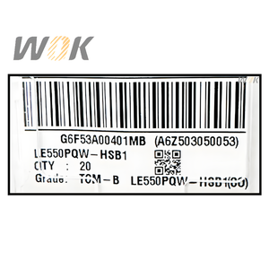 Écran <span class=keywords><strong>OLED</strong></span> <span class=keywords><strong>LG</strong></span> 24 32 40 43 50 55 <span class=keywords><strong>60</strong></span> 65 75 85 86 <span class=keywords><strong>pouces</strong></span> LE550PQW-HS-B1, pièce de rechange pour écran 55 <span class=keywords><strong>pouces</strong></span>, cellule ouverte pour <span class=keywords><strong>LG</strong></span> 55'' C1 - Product Image 1