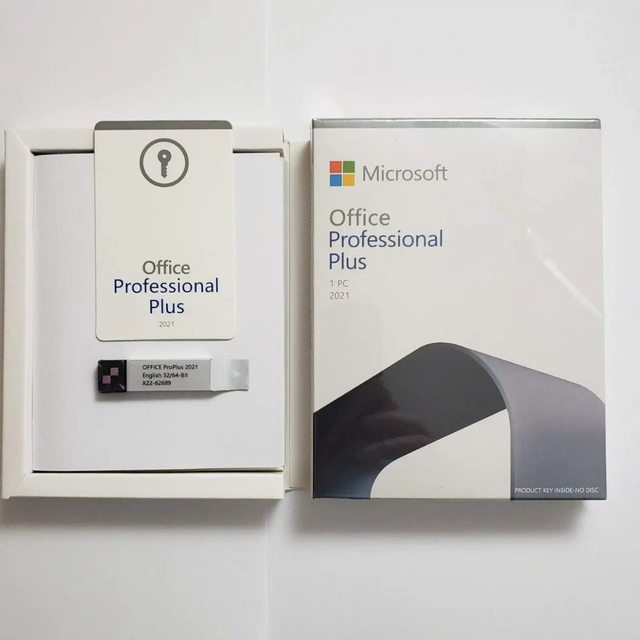 Office 2021 Professional Plus English Internet Version 100% Online Global Activation License Key Retail Box Stock
