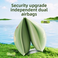 Gilet de flottabilité pour adultes en PVC écologique épaissi de 25 mm avec anneau sous-aisselle et motif imprimé pour usage sportif