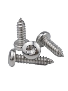 Tornillos autorroscantes de cabeza plana Torx de acero inoxidable 304, zincados, finos, M2.5, 40 mm, rosca métrica, rosca derecha - Product Image 3