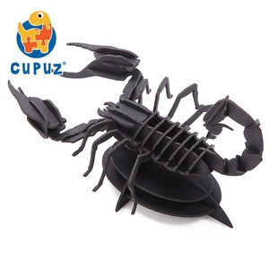 Đồ Chơi Trí Tuệ Xếp Hình Bằng Giấy 3D, Bộ Mô Hình Bọ Cạp Côn Trùng Lắp Ráp Thủ Công Giấy Tự Làm Đồ Chơi Mô Hình Ghép Hình Đồ Trang Trí Để Bàn - Product Image 4