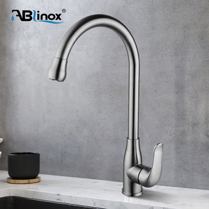 Grifo de filtro de agua inoxidable Led Grifo de fregadero de <span class=keywords><strong>ducha</strong></span> inteligente Grifo de lavabo cepillado - Product Image 3