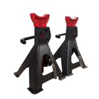 Cales de levage Jack and Jack, 1 paire, 3 tonnes, avec système de verrouillage de sécurité, pour véhicules pendant les réparations ou la maintenance