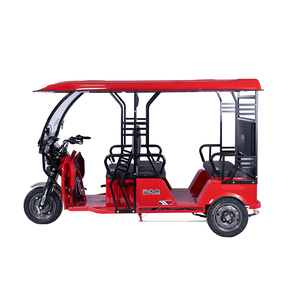 Tuk-tuk taxi électrique à 3 roues à carrosserie ouverte FGQ CE CCC approuvé PST-03 >1000W 4 passagers 0-45km/h 70-90km 400kg de charge utile - Product Image 4
