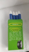 Crayons de craie blanche pour pneus, marqueurs graffiti, crayons de craie pour pneus, marqueurs pour surfaces en caoutchouc
