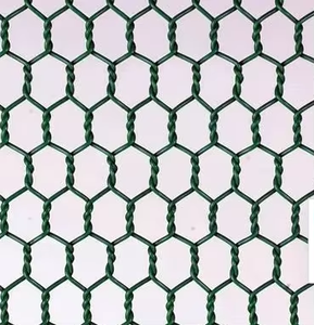 Malla de Plástico para Cercas de Pollos, Malla Hexagonal de Alambre, Rollo de Malla para Pollos en Varios Tamaños para Cercas de Seguridad en Granjas y Jardines - Product Image 1