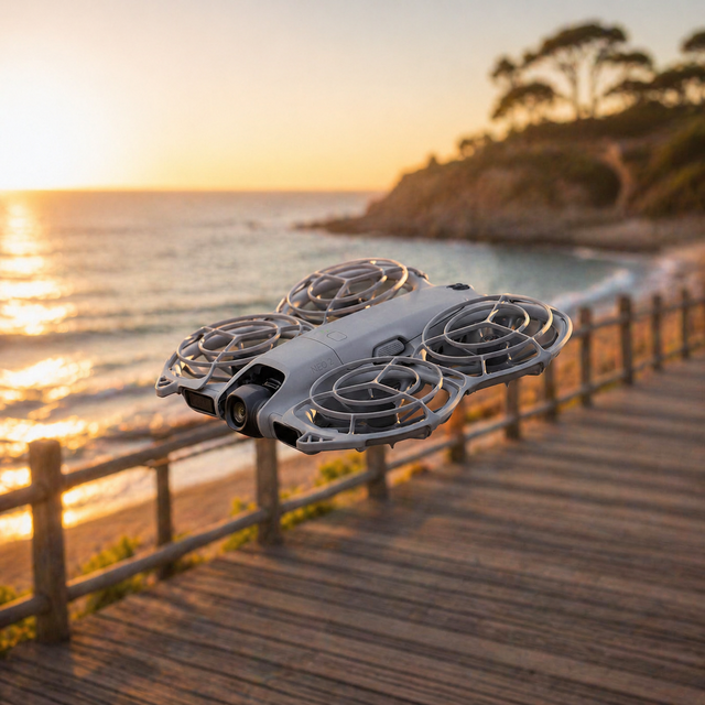 D J I Neo 2 Drone Only Compact Follow Me Drone With 49GB Storage Gesture Control And 4K Aerial Filming For Trips