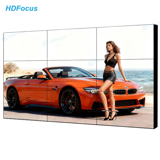 46 49 55 65 Inch LCD Video Wall Digital Signage Display Screen 2x2 3x3 Panel Configuration for Indoor Commercial Advertising