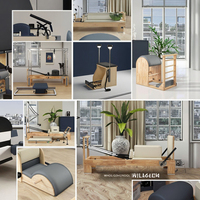 Chaise de Pilates professionnelle en bois de chêne, équipement durable pour le yoga, la remise en forme et l'entraînement à domicile